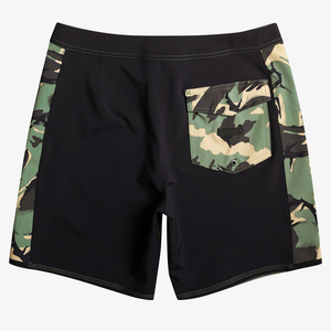 กางเกงขาสั้นชายหาดสำหรับผู้ชายผ้ายืด4ทาง2024 OEM ออกแบบโลโก้ของคุณเอง - Product Image 2