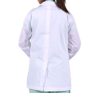 Bata de médico de algodón de moda al por mayor uniformes hospitalarios éxito de ventas para batas médicas dentales y de laboratorio - Product Image 3