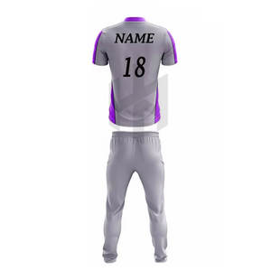 Grande demande Logo personnalisé imprimé Cricket Uniforme Meilleure conception Sports d'équipe Porter en différentes couleurs - Product Image 3