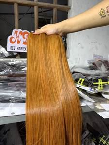 Grado 15A Remy Hair Raw Sin procesar Hueso sedoso Cutícula recta Alineada Paquetes de cabello vietnamita Extensiones de cabello al por mayor - Product Image 5