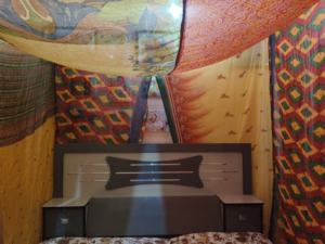 Sari de Bohème multicolore, couverture de lit carrée respirante toutes saisons avec moustiquaire pour la maison et le camping en plein air - Product Image 2