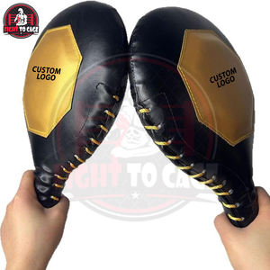 แผ่นรองเตะสำหรับศิลปะการต่อสู้ ทำจากหนัง PVC น้ำหนักเบา ทนทาน สำหรับฝึกความเร็วและความแม่นยำในการชกมวย - Product Image 3