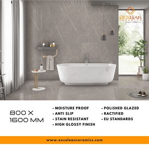 Low Price Sale <b>Patio</b> Stones White Porceline Tiles Carreaux Carrelage Pisos Porcelain 800X1600MM <b>Floor</b> Shiny Steel Glossy Glazed - Product Image 5