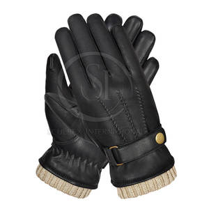Venta en línea Guantes de cuero de moda de color personalizado Hechos en Pakistán Guantes de cuero de moda para adultos - Product Image 2