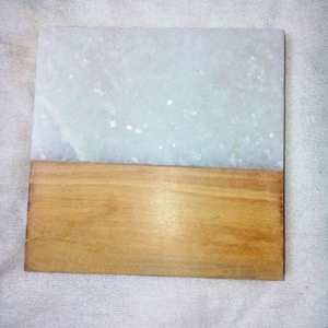 Juego de posavasos personalizado de resina de mármol de madera de Venta caliente con color natural y personalizado hecho en La India - Product Image 6