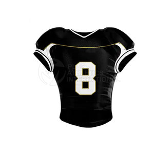 Venta al por mayor sublimado Jersey de alta calidad personalizado de los hombres de fútbol americano Jersey personalizado Pro Rugby Jersey con mangas cortas - Product Image 2