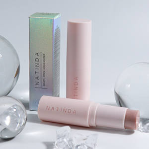 NATINDA OEM Private Label Multistick Highlighter Makeup Shimmering Glitter Face Cleanser - Product Image 4