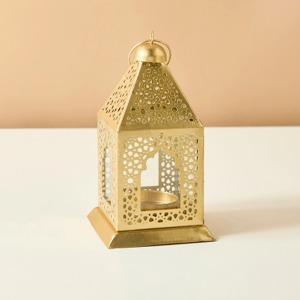 โคมไฟหลุมฝังศพอลูมิเนียมที่มีแม่ลายใบไม้ออกแบบสีได้เองทั้งในร่มและกลางแจ้งบ้านและสวนฟ้าผ่าดีไซน์คลาสสิก - Product Image 1