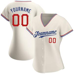Rouge personnalisé-Maillot de baseball authentique royal - Product Image 2