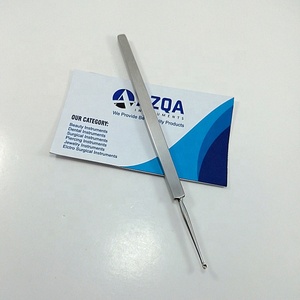 เครื่องมือคีร์เรตผิวหนังคุณภาพสูงทำจากสแตนเลส สำหรับคลินิกดูแลผิวและร้านเสริมสวย ใช้สำหรับกำจัดสิวและไขมันบนผิวหนัง - Product Image 4