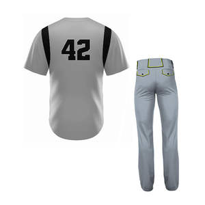 Uniforme Deportivo de Béisbol para Hombre, Transpirable, con Diseño de Logotipo Personalizado, Sublimado, al por Mayor, con Precios Competitivos - Product Image 4