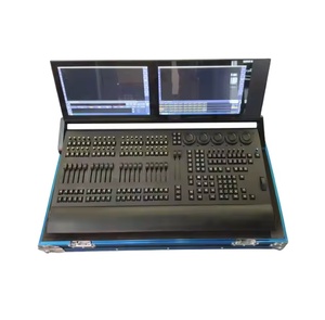 Kedatangan Baru untuk GrandMA3 OnPC Stage Touring <span class=keywords><strong>Dimmer</strong></span> Kompatibel PC Dual Touchscreen <span class=keywords><strong>DMX</strong></span>-512 Lighting <span class=keywords><strong>Controller</strong></span> <span class=keywords><strong>Console</strong></span> Metal - Product Image 1