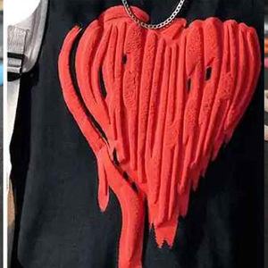 Venta al por mayor personalizado 3D Puff impresión camiseta fabricante Fit Vintage ácido lavado de gran tamaño gota hombro camiseta - Product Image 5