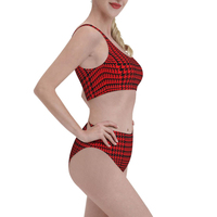Ensemble de bikinis pour femmes de haute qualité, directement de l'usine, léger, respirant, séchage rapide, dernier design, prix de gros, impression numérique