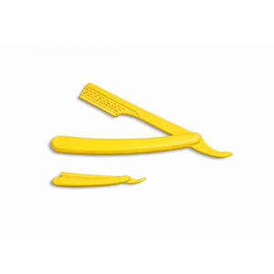 Navaja de Afeitar Desechable con Mango de Plástico, Navaja de Barbero de Un Solo Uso - Product Image 3