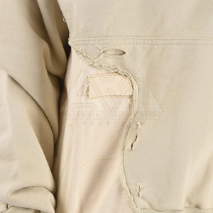 Sweat-shirts d'hiver pour hommes fabriqués au Pakistan, unis et effet usé, collection 2025 – Vente en gros, haute qualité, polaire, logo personnalisé, respirants, écologiques - Product Image 6