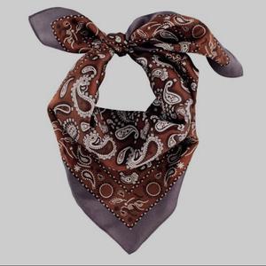 Bandana Customize Logo Printed High Quality handmade Square Scarf Cotton Headwear <b>Fashion</b> <b>Accessories</b> <b>Other</b> Scarves - Product Image 3