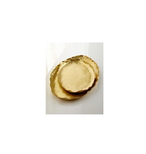 Bandeja DE SERVICIO DE METAL hecha a mano con ilustraciones detalladas para decoración de mesa de ofrendas espirituales o necesidades de hospitalidad - Product Image 6