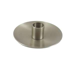 Ferme en métal noir, porte-bougie de forme conique - Product Image 6