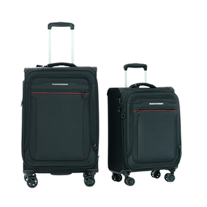 Ensemble de bagages à roulettes de qualité supérieure 036 Bagages souples Compartiment extensible Valise Ensemble de 3 Hung Phat Made In Vietnam - Product Image 1