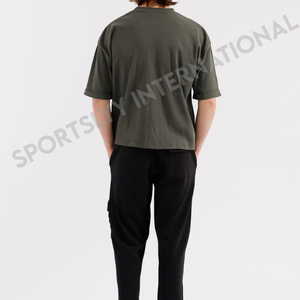 เสื้อยืดคอกลมพิมพ์ลายพิเศษ คุณภาพสูง ผ้าฝ้าย 100% สำหรับผู้ชายและยูนิเซ็กซ์ เสื้อเจอร์ซีย์เรียบง่าย สวมใส่สบาย ระบายอากาศได้ดี ไม่เป็นขุย - Product Image 5