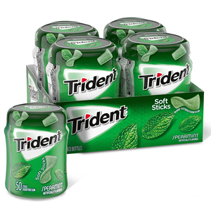 Chewing-gum Tridentt de marque privée en boîte et bouteille, emballage au goût sucré - Product Image 6