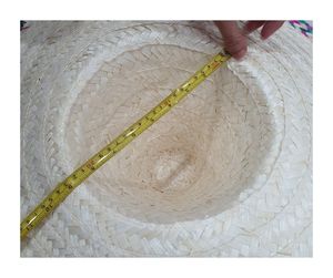 Sombrero de paja colorido con diseño personalizado-Sombrero de paja de exportación Premium Popular para el verano y el Festival Mexicano - Product Image 3