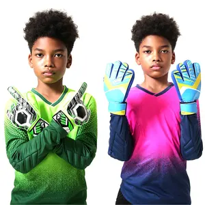 Maillot de gardien de but de football pour enfants personnalisé, manches longues, uniforme d'entraînement pour garçons, ensembles de gardien de but de football en plein air - Product Image 2