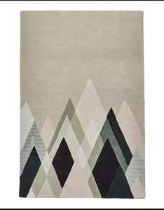 Tapis en laine touffeté à la main de qualité supérieure Design abstrait géométrique Tailles personnalisables Tapis et ensembles de tapis de qualité supérieure faits à la main - Product Image 4