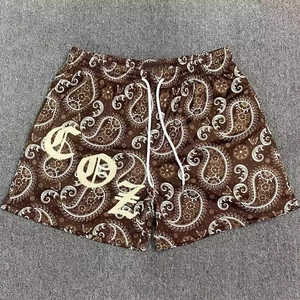 OSTROWEARS ENTERPRISES Short d'été en maille unisexe pour le sport de base Séchage rapide Designer Imprimé Personnalisé Basketball pour hommes 100% Formel - Product Image 6