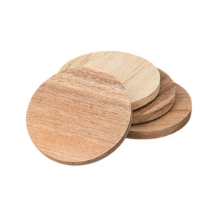 High Quality Modern Design Natural Acacia <b>Wood</b> Drink Coaster Tea <b>Placemats</b> for Glass Top Tabletop Protection for Any Table - Product Image 2