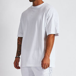 Vente en gros de T-shirts pour hommes avec logo personnalisé Vêtements de sport pour hommes T-shirt de fitness à manches courtes d'été cool - Product Image 6