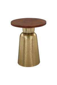 โต๊ะข้างอลูมิเนียมร่วมสมัยเป็นมิตรกับสิ่งแวดล้อมพร้อมการออกแบบที่เป็นเอกลักษณ์เหมาะสำหรับห้องนอนห้องนั่งเล่นและมุมกลางแจ้ง - Product Image 3