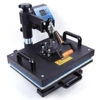 Presse à Chaud Multifonction 8-en-1 12x15 et 15x15 Pouces Combo pour Sublimation sur T-shirts, Tasses, Casquettes et Assiettes