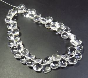 ลูกปัดหัวใจอัญมณีธรรมชาติเรียบคริสตัลขนาด8นิ้ว6-7มม. สำหรับการทำเครื่องประดับ - Product Image 5