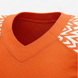 Adult <b>Men's</b> Customizable American Football <b>Compression</b> Jersey Set Breathable Full Sleeve Digital Print Performance Team Logo - Product Image 4