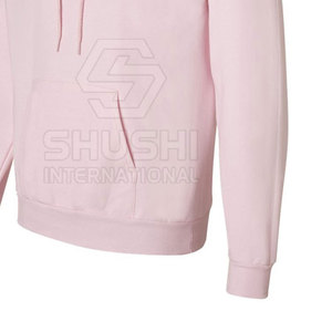 Sudaderas con capucha transpirables ecológicas de algodón 100% sólido de invierno para hombre de alta calidad, logotipo y diseño personalizados, tallas bajas de MOQ para adultos - Product Image 5