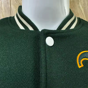 <span class=keywords><strong>Giacca</strong></span> Casual da Uomo <span class=keywords><strong>di</strong></span> Alta Qualità con Ricami Personalizzati, <span class=keywords><strong>Giacca</strong></span> a Vento in <span class=keywords><strong>Pelle</strong></span>, Streetwear, <span class=keywords><strong>Giacca</strong></span> Baseball Varsity Bomber - Product Image 4