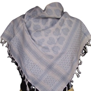 Heart Design Keffiyeh <b>Scarf</b> Arab <b>Scarf</b> Arab <b>Scarves</b> Arab Style Men Keffiyeh Knitted Arab <b>White</b> <b>and</b> <b>Black</b> Shemagh Desert <b>Scarf</b> - Product Image 1