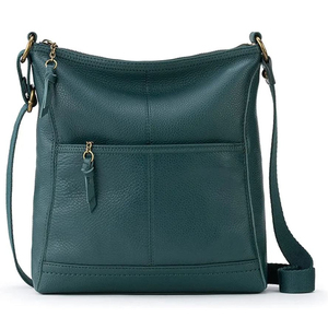 Bolso de Mano Cruzado de Cuero Vacuno para Mujer, Bolso de Mensajero - Product Image 2
