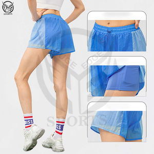 Shorts Deportivos Cortos Personalizados al por Mayor, Diferentes Colores, para Correr, Ropa Deportiva Sexy de Verano para Mujer - Product Image 2