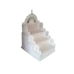 Qualitäts qualität Stein Handwerk Masjid Mimber Marmor Großhandels preis Moschee Dekorative Stein Marmor Hersteller aus Indien