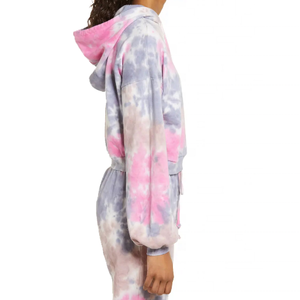 Camiseta Corta con Capucha para Mujer, Otoño/Invierno 2025, Transpirable, con Patrón a Cuadros, Informal, a la Moda - Product Image 3