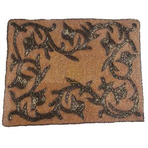 Beaded Placemats Elegant <b>Table</b> Decoration <b>Round</b> Cotton <b>Mat</b> Handmade Factory Exporter Bulk Wholesale Event Dining Essentials - Product Image 6