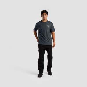 Camiseta Deportiva 21 Rapid 100% Poliéster, Color Gris Sólido, Tejido de Punto, Impresión por Sublimación, Modelo Comprimido - Product Image 4