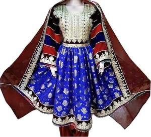 Afghan Velvet Handwork Amazing Afghan Women Kuchi Dresses for Young Girls USA - Product Image 5