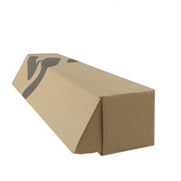 Boîte de tapis de yoga pliable personnalisée en carton ondulé, économique, écologique, avec emballage imprimé et étiquette durable