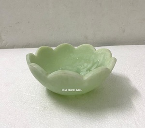 Bol à salade en résine époxy tendance de haute qualité vaisselle écologique pour fête cadeau de mariage parfait ou vaisselle de Noël - Product Image 1