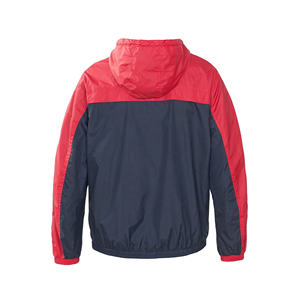 OEM Custom Logo Design Vintage <b>Men's</b> Regular Fit Grey Blue Contrast Color Full Sleeve Winter Canvas <b>Jacket</b> Zipper <b>Fly</b> Hood - Product Image 5