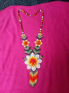 Collier de perles de rocaille en verre personnalisé élégant Sparkle fabriqué à la main. Idéal pour la fabrication de bijoux - Product Image 3